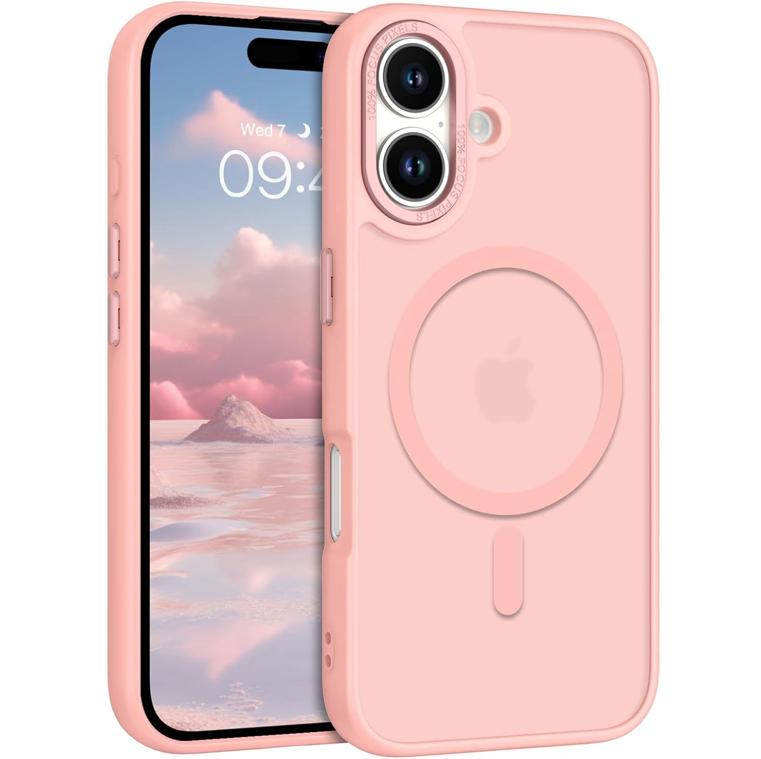 Matte Hybrid Magnetic MagSafe Case for iPhone 16 Matte Hybrid Magnetic MagSafe Case for iPhone 16